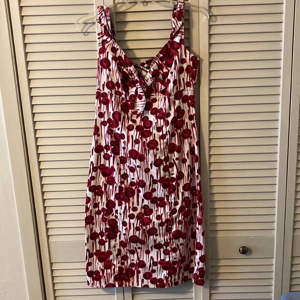 *RARE* VINTAGE MISS SIXTY PRINTED COCKTAIL DRESS!